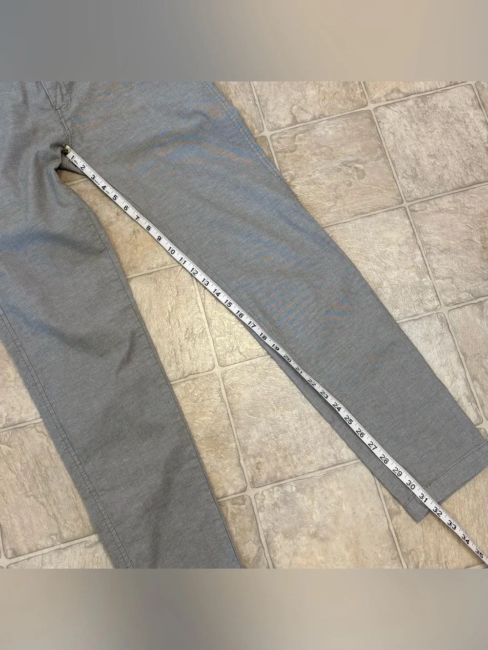EUC Levi's XX Chino Standard Taper Pants, Men Sz 32x34, Heather Light Olive Gray